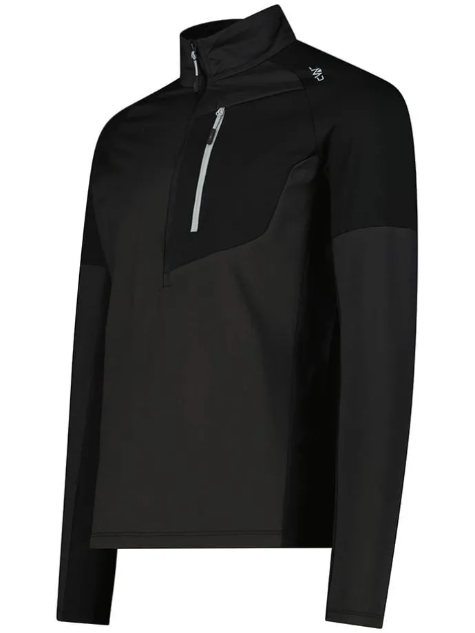 Functionele longsleeve zwart