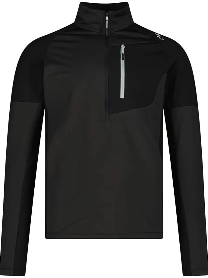 Functionele longsleeve zwart