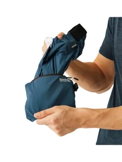 Functionele short "Travel Light Packaway" blauw
