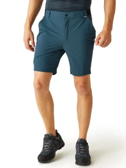 Functionele short "Travel Light Packaway" blauw