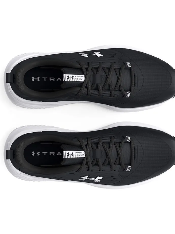 Hardloopschoenen "Charged Commit TR 4" zwart/wit