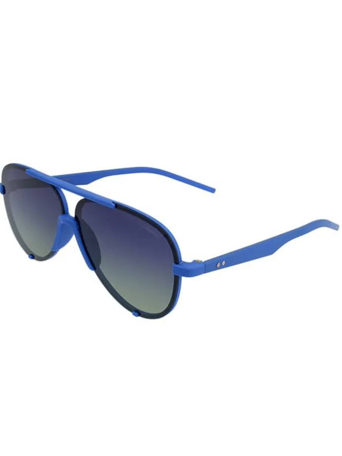 Herenzonnebril blauw