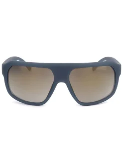 Herenzonnebril blauw/beige