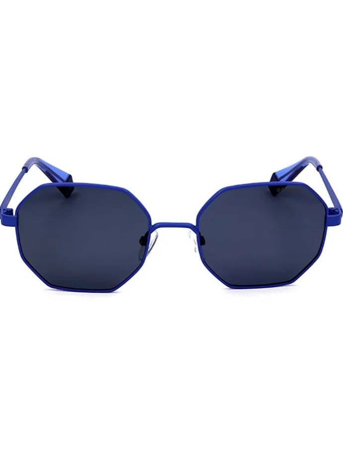 Herenzonnebril donkerblauw/blauw