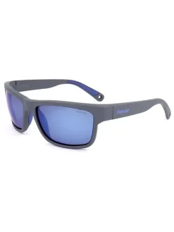 Herenzonnebril grijs/blauw