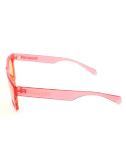 Herenzonnebril roze/geel
