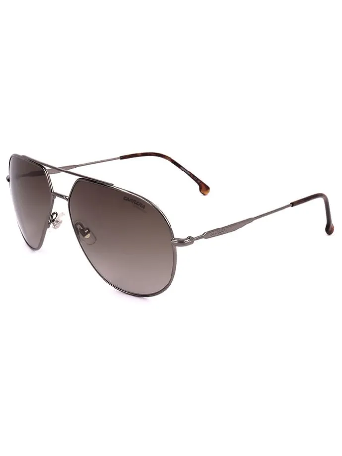 Herenzonnebril zilverkleurig/bruin