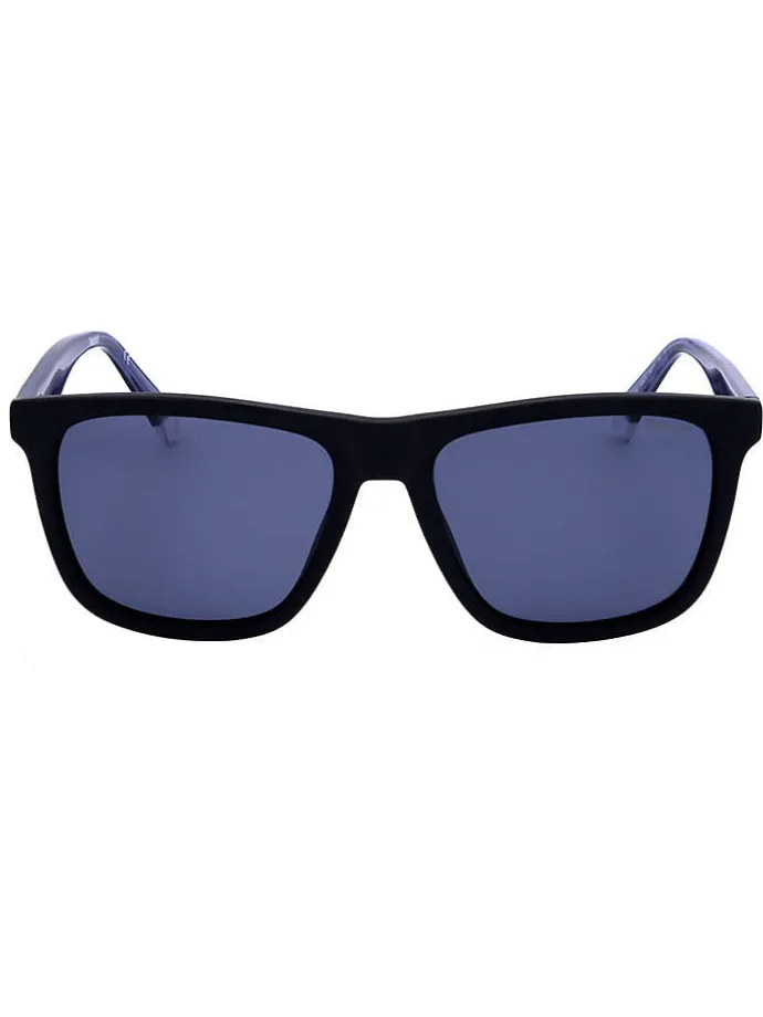 Herenzonnebril zwart/blauw