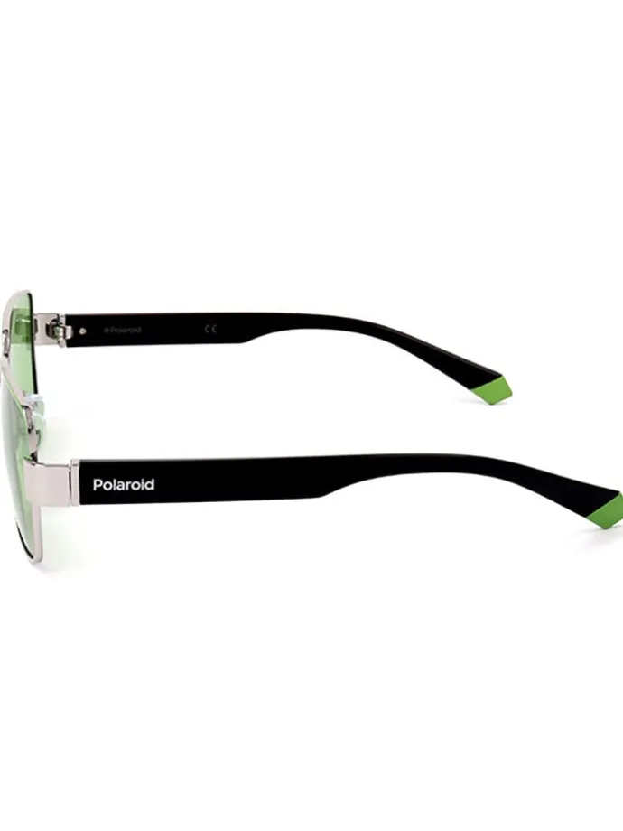 Herenzonnebril zwart/groen