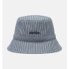 Hoed donkerblauw/wit