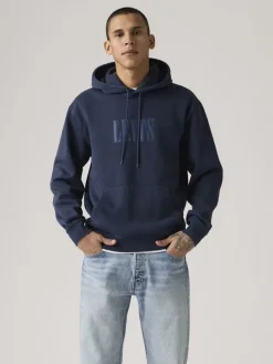 Hoodie donkerblauw