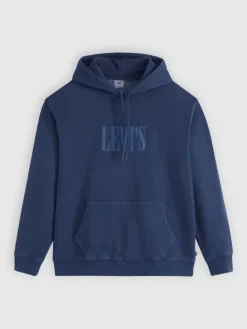 Hoodie donkerblauw
