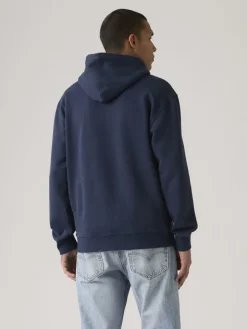 Hoodie donkerblauw