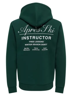 Hoodie donkergroen