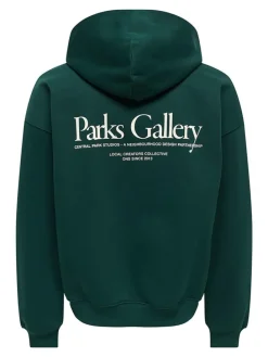 Hoodie donkergroen