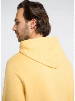Hoodie geel