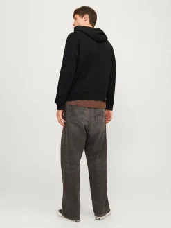 Hoodie "James" zwart