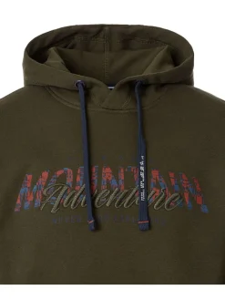 Hoodie kaki