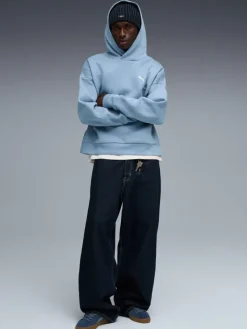 Hoodie lichtblauw