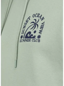Hoodie lichtgroen