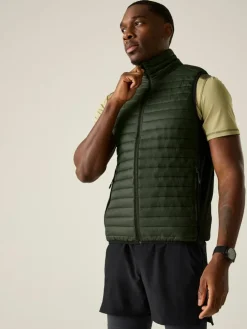 Hybride bodywarmer "Anderson" kaki