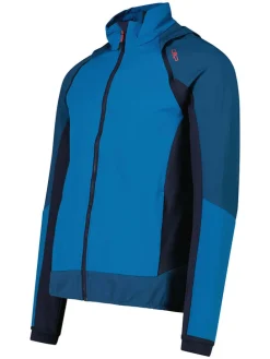 Hybride jas blauw