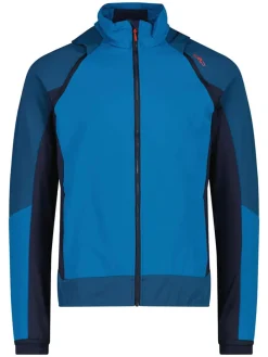 Hybride jas blauw