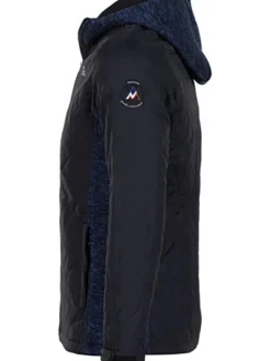 Hybride jas "Cava" donkerblauw