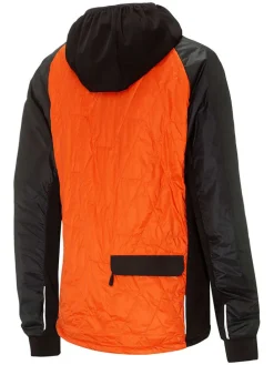 Hybride jas "Macro" oranje/zwart