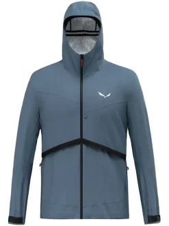 Hybride jas "Puez Powertex" blauw