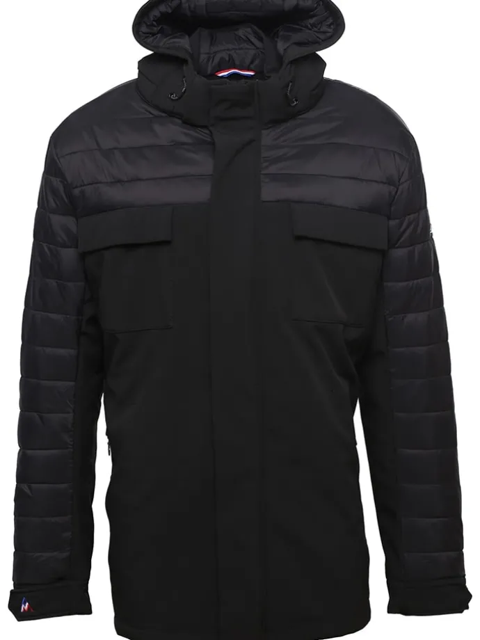 Hybridparka "Cantheon" zwart