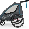 3-in-1 fietsaanhanger "QUPA 2" blauw/grijs