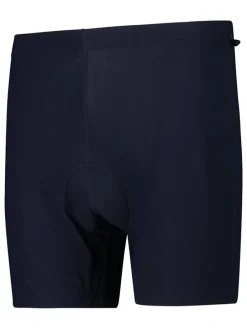 3-in-1 fietsshort blauw/zwart