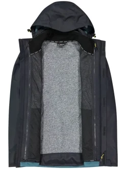 3-in-1 functionele jas blauw/zwart/grijs