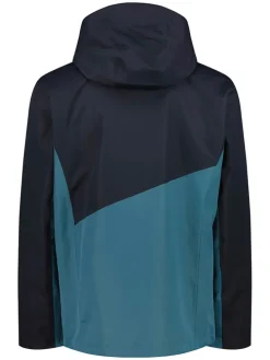 3-in-1 functionele jas blauw/zwart/grijs
