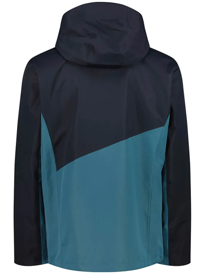 3-in-1 functionele jas blauw/zwart/grijs