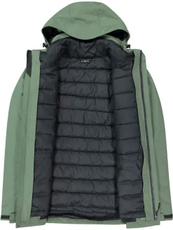 3-in-1 functionele jas groen