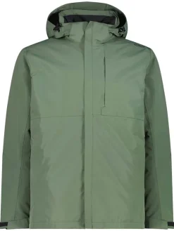 3-in-1 functionele jas groen
