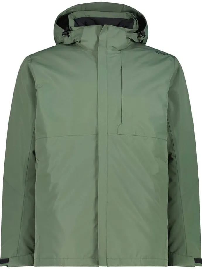 3-in-1 functionele jas groen