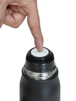 Isoleerfles zwart - 500 ml