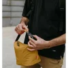 Isoleer-lunchtas "On the go" mosterdgeel - (B)29,5 x (H)19 x (D)13,5 cm