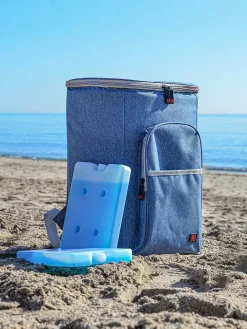 Isoleertas blauw - (B)29 x (H)39 x (D)21 cm