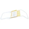 Klapstoel "Dolce Vita" geel/wit - (B)44 x (H)75 x (D)52 cm