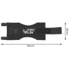 Kniebandage ''Insta Life'' zwart - (L)14 x (B)62 cm