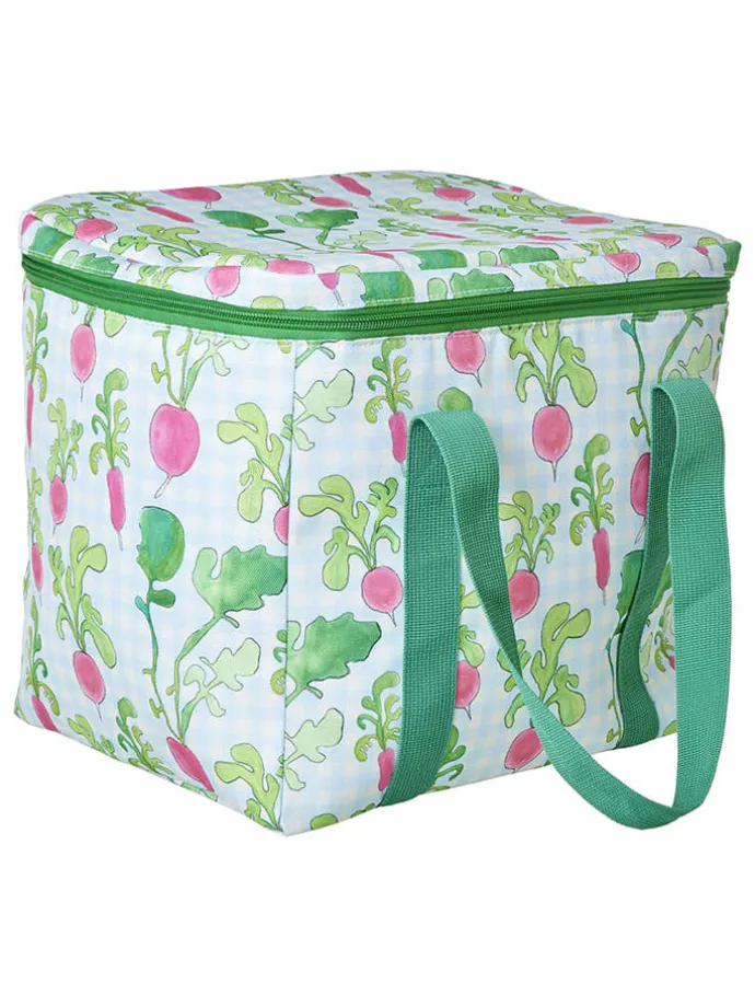 Koeltas lichtblauw/groen - (B)25 x (H)30 x (D)27 cm