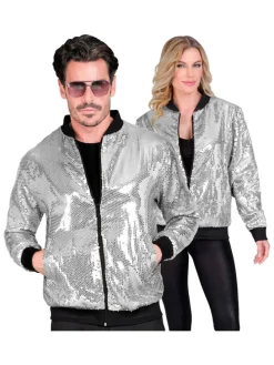 Kostuumblouson "Party Fashion" zilverkleurig