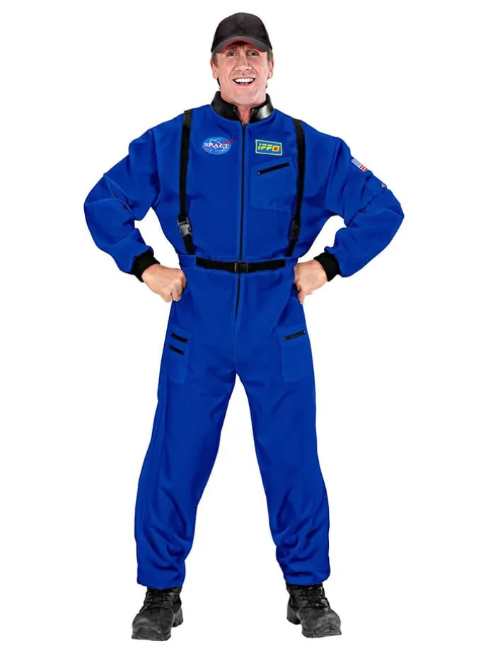 Kostuumpak "Astronaut" blauw