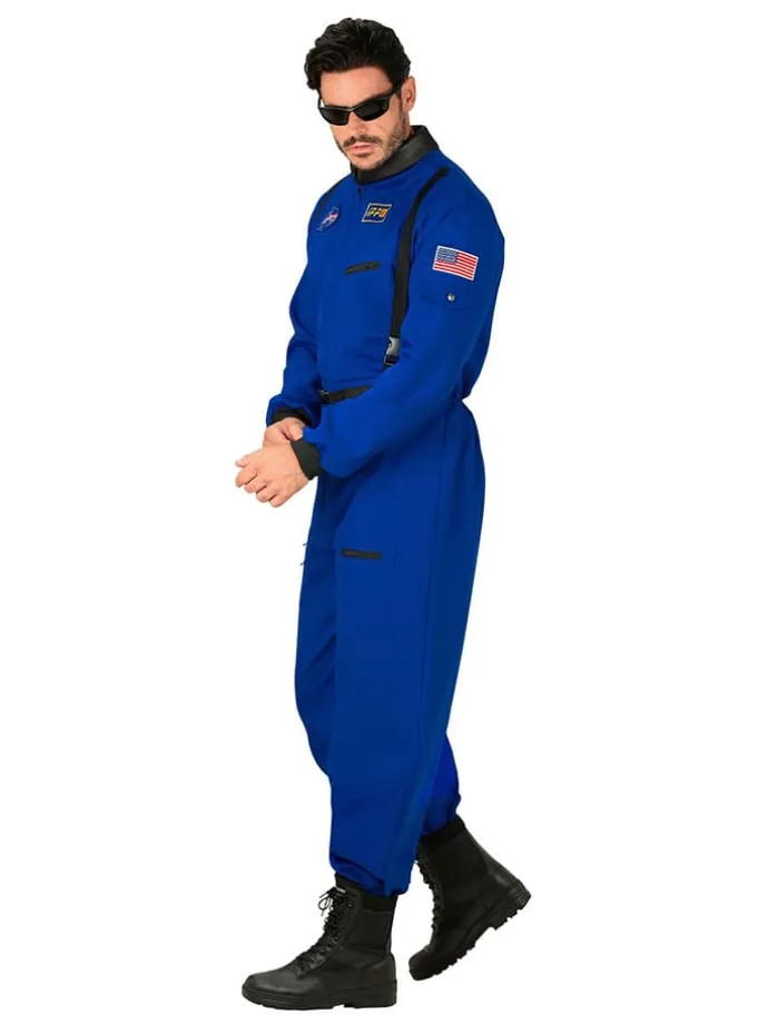 Kostuumpak "Astronaut" blauw