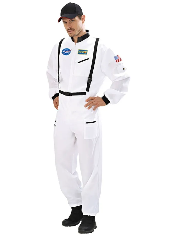Kostuumpak "Astronaut" wit