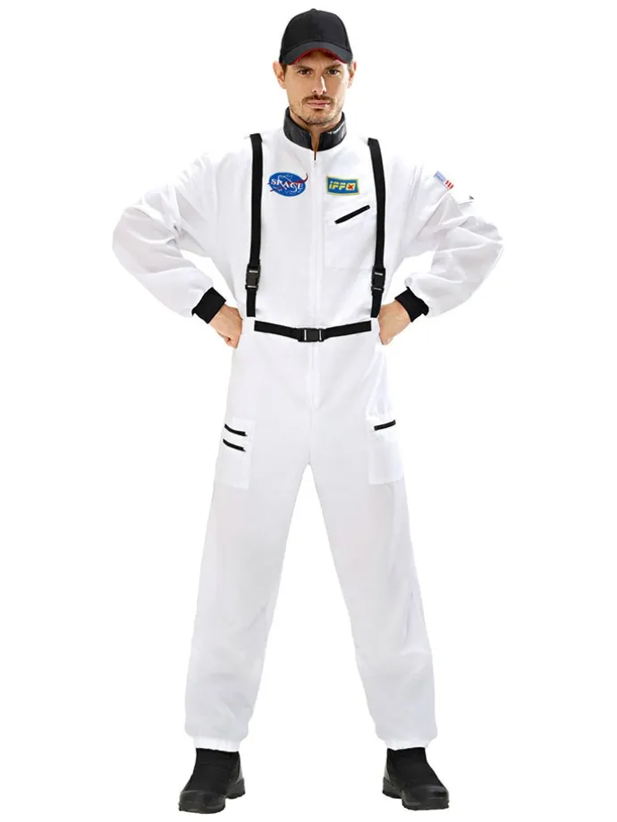 Kostuumpak "Astronaut" wit